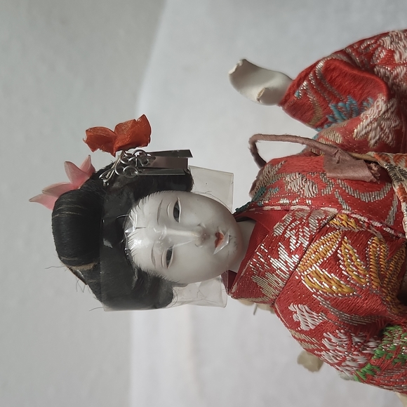 Vintage dancing Geisha music Box - Picture 4 of 11